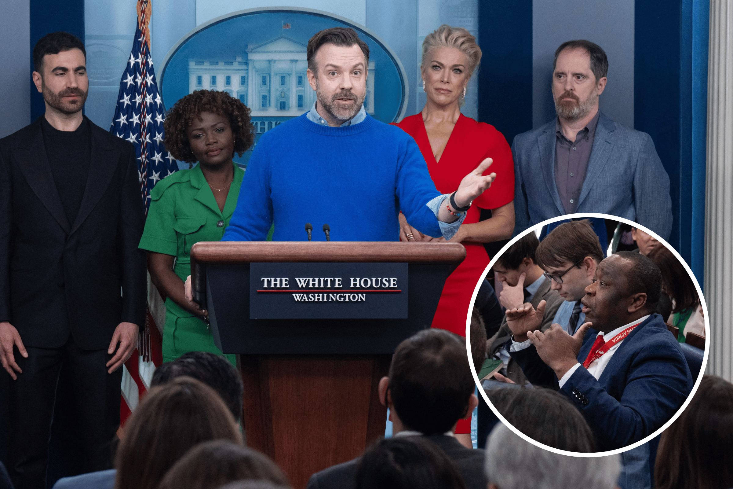 Ted Lasso s Visit To The White House Descends Into Chaos Newsweek