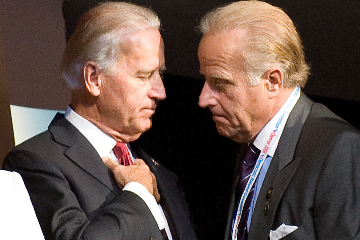 Joe Biden and James Biden