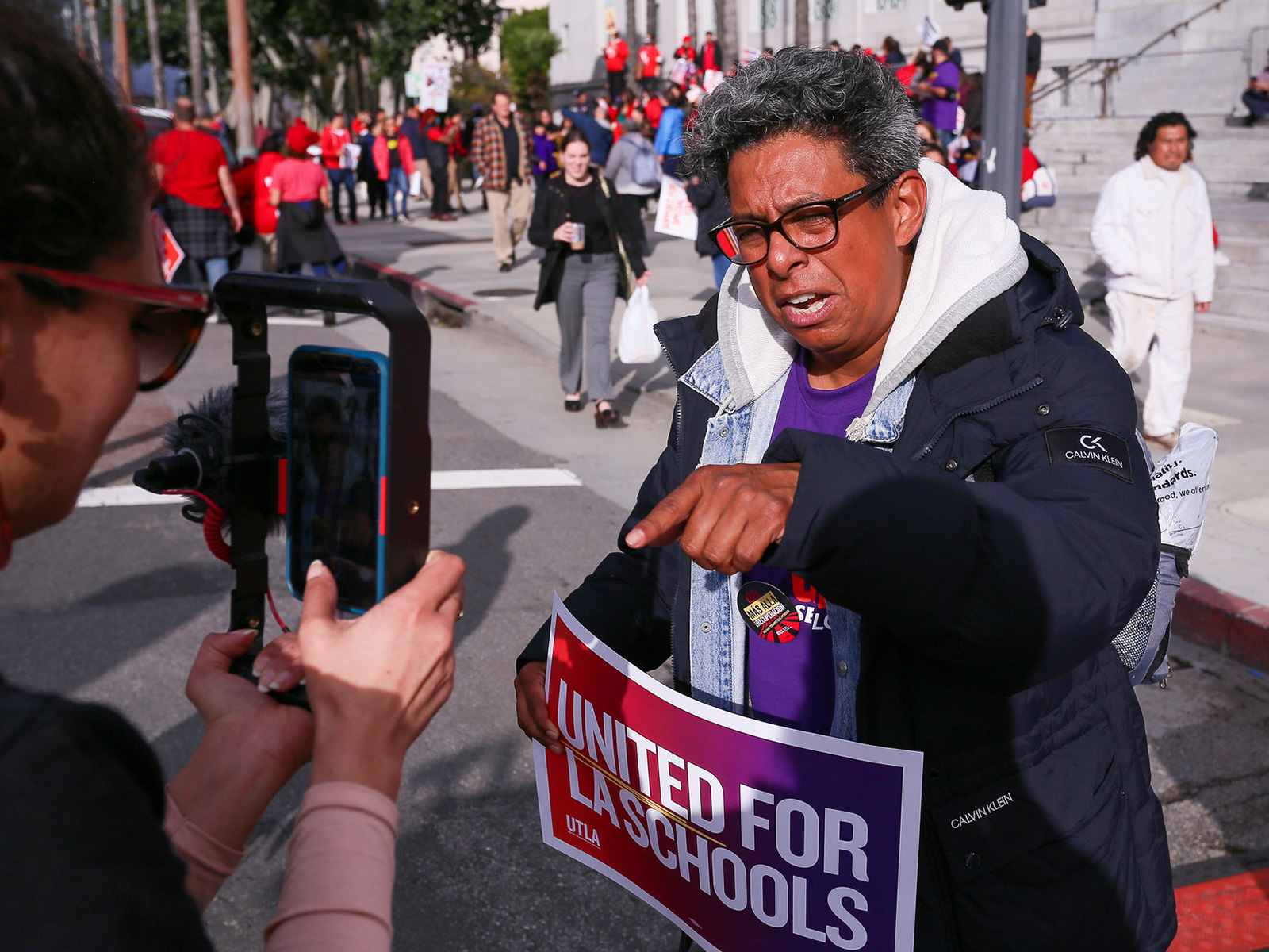 LAUSD Strike Sees Hundreds Of Schools Close As Teachers Walk Out Over ...