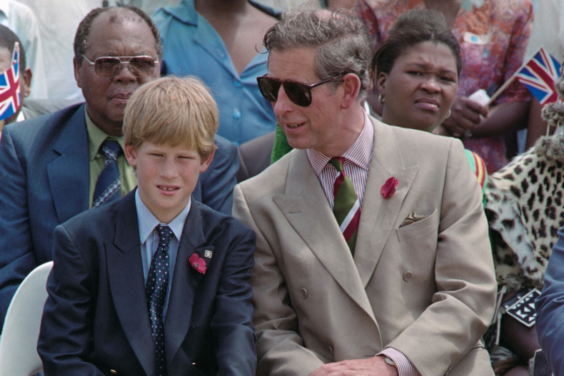 Prince Harry et King Charles, Afrique du Sud