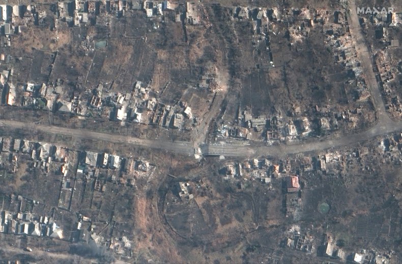 Die unterversorgte Ukraine bereitet mit begrenzten westlichen Waffen eine Frühjahrsoffensive vor 3 Bakhmut-Satellit