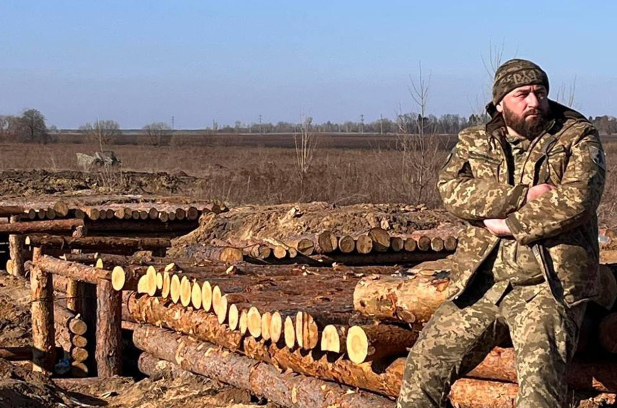 ukrainian soldier teacher interview