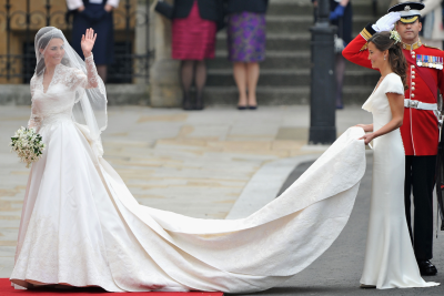 Robe de mariée Kate Middleton par Alexander McQueen