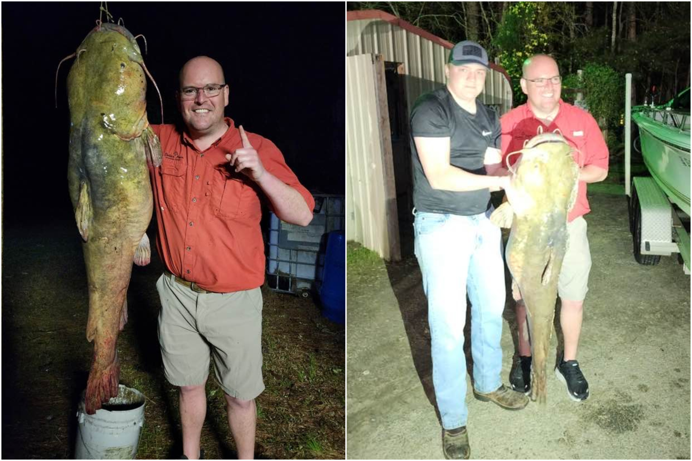 Angler Breaks Local Record With 70 Lb Catfish After Nearly Hour-Long Battle