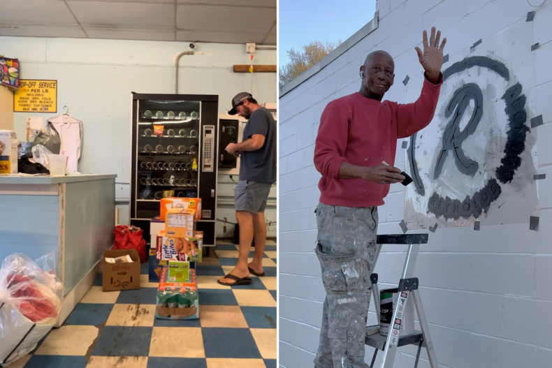 Laundromat renovation 1