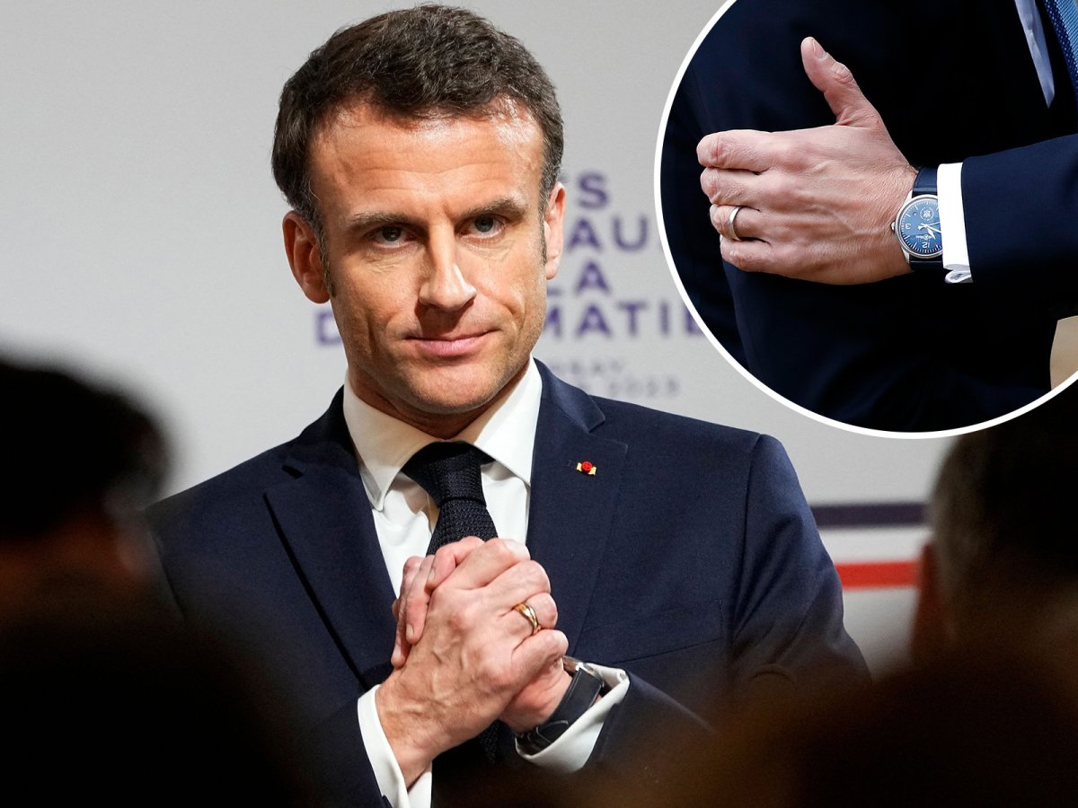  Emmanuel Macron  Watch 