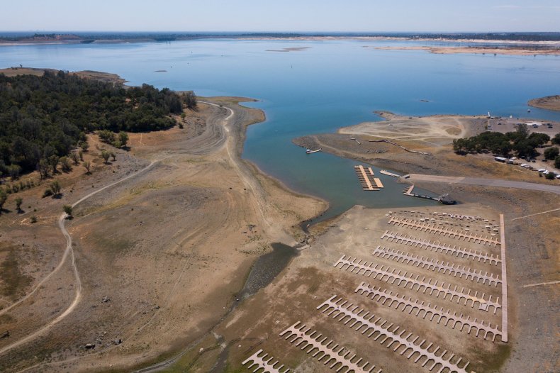 Folsom Lake In Drought