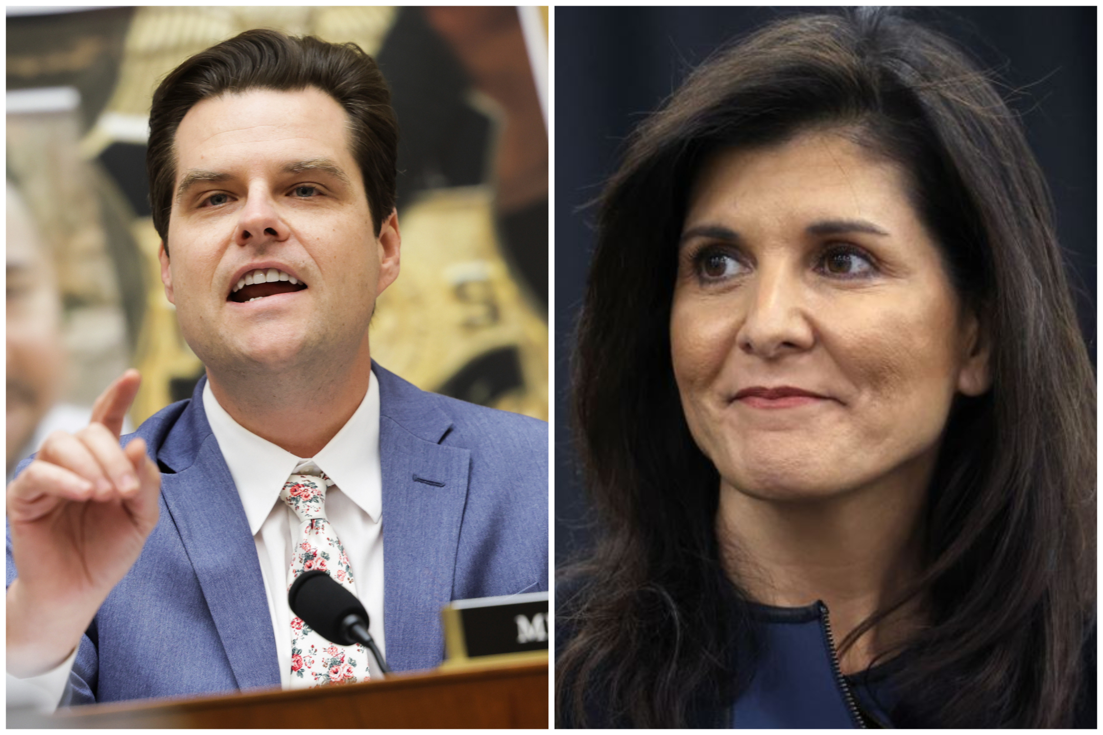 Matt Gaetz Mocks Nikki Haley With 'Heels' Jibe at Trump Rally - Newsweek