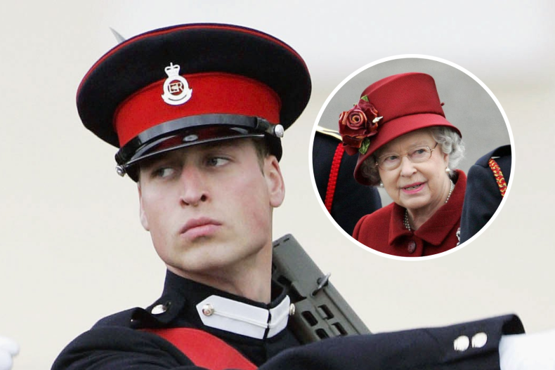 Le prince William et la reine Elizabeth II 2006