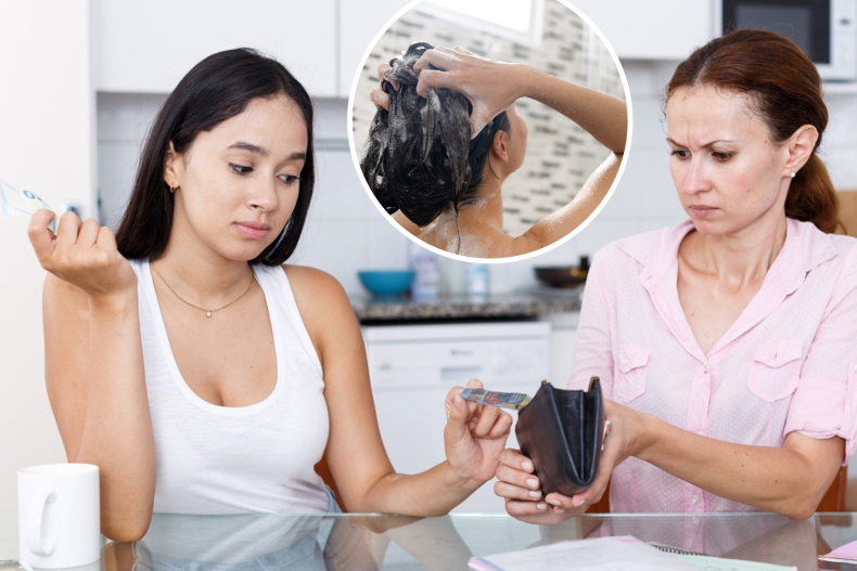 Parent demands teen pay for wasting products