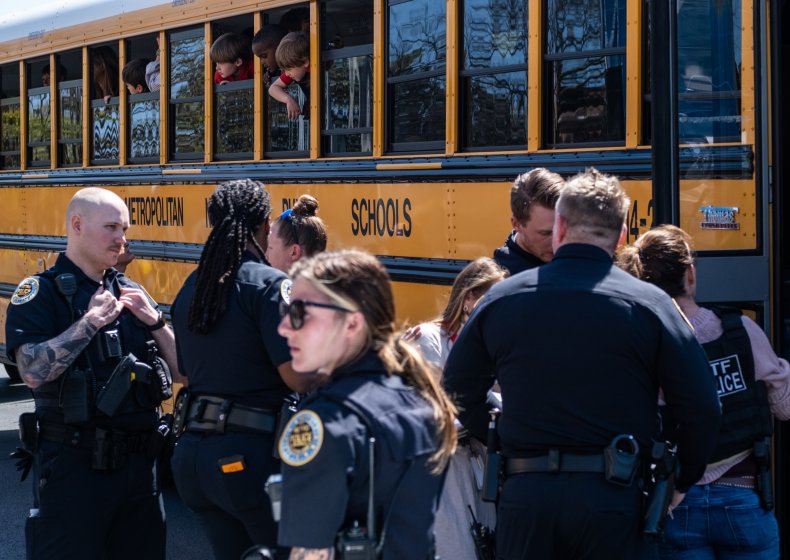 Nashville School Shooting Woman