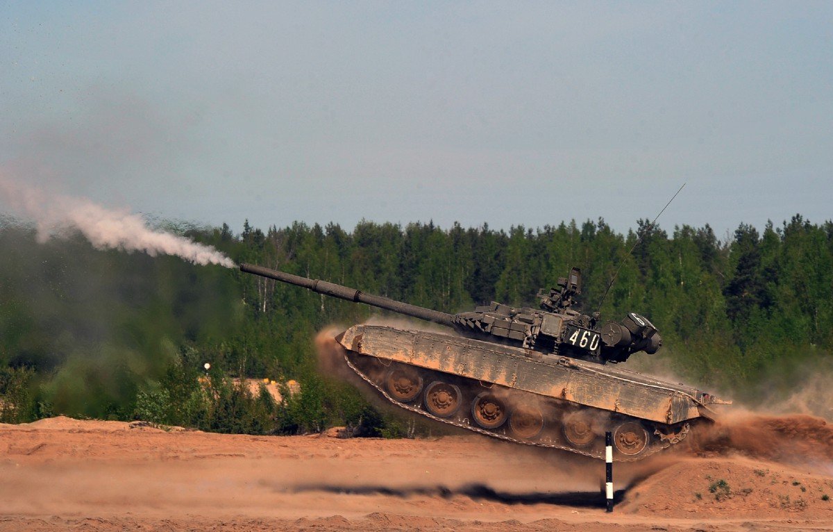 Russian T-80 Tank