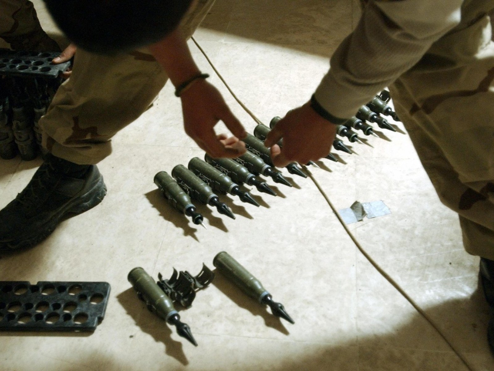 Depleted Depleted Uranium Rounds