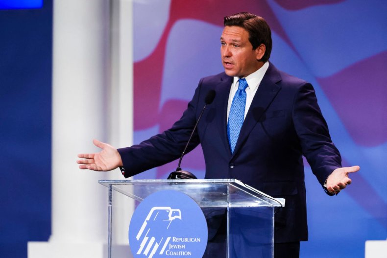 ron desantis jewish coalition