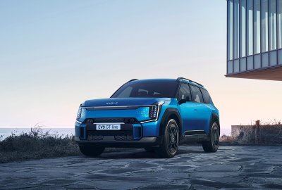 2024 Kia EV9 electric SUV face 2024 Kia EV9 electric SUV face