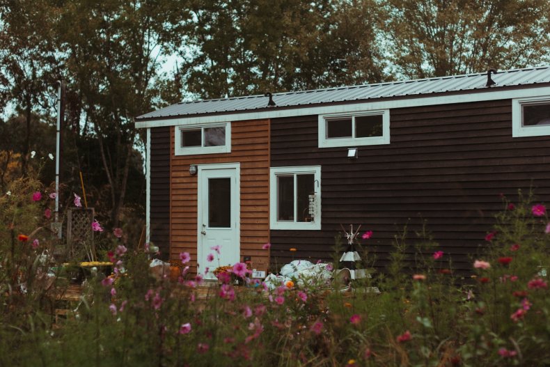 Sara Miller bought a used tiny home