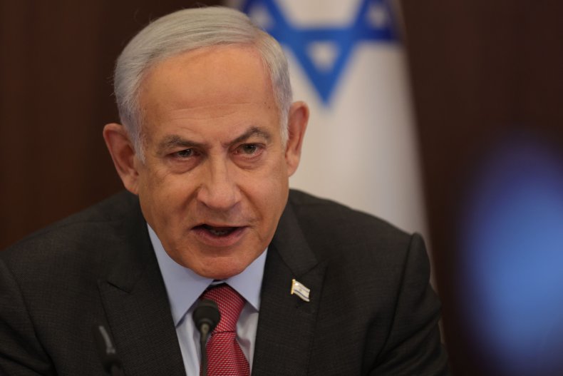 Israeli Prime Minister Benjamin Netanyahu in Jerusalem