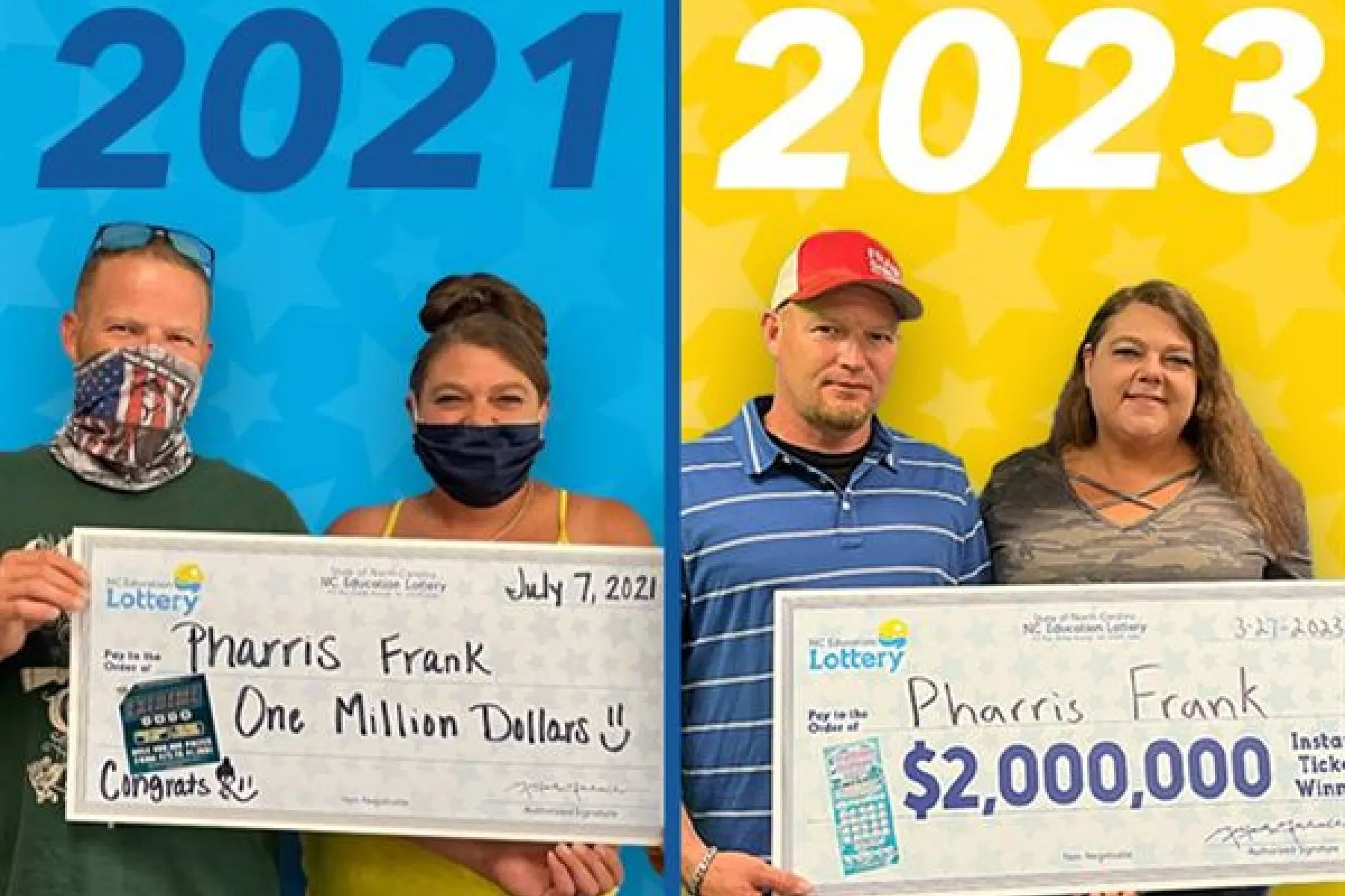 Man Wins $2M Lottery Jackpot 2 Years After $1M Windfall - Vimarsana News