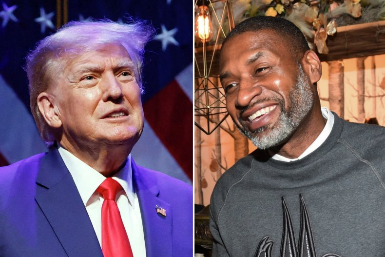 Donald Trump and Charles M. Blow