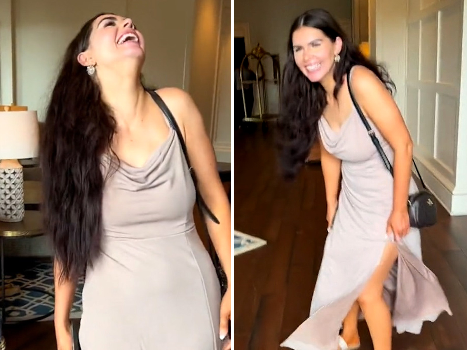 Bridesmaid Caught Doing the 'Walk of Shame' in Front of Her Entire