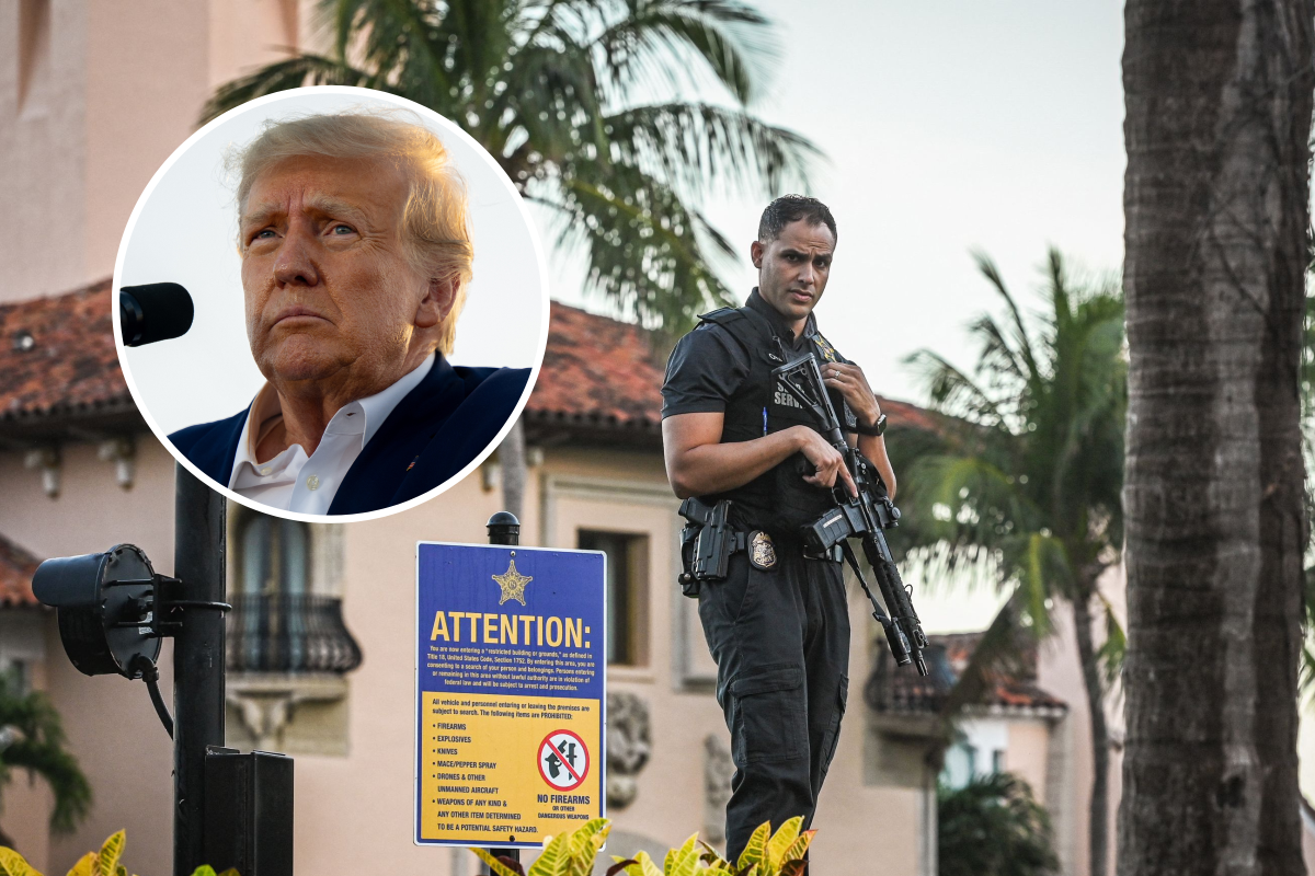 Secret Service Mar-a-Lago Donald Trump