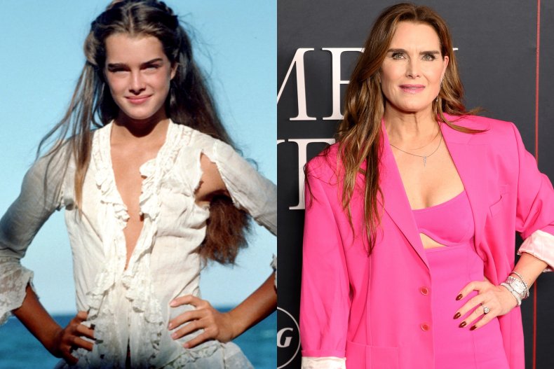 Brooke SHields 1980 and 2023