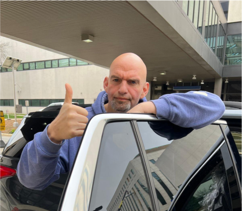 John Fetterman Walter Reed Release Depression Senate