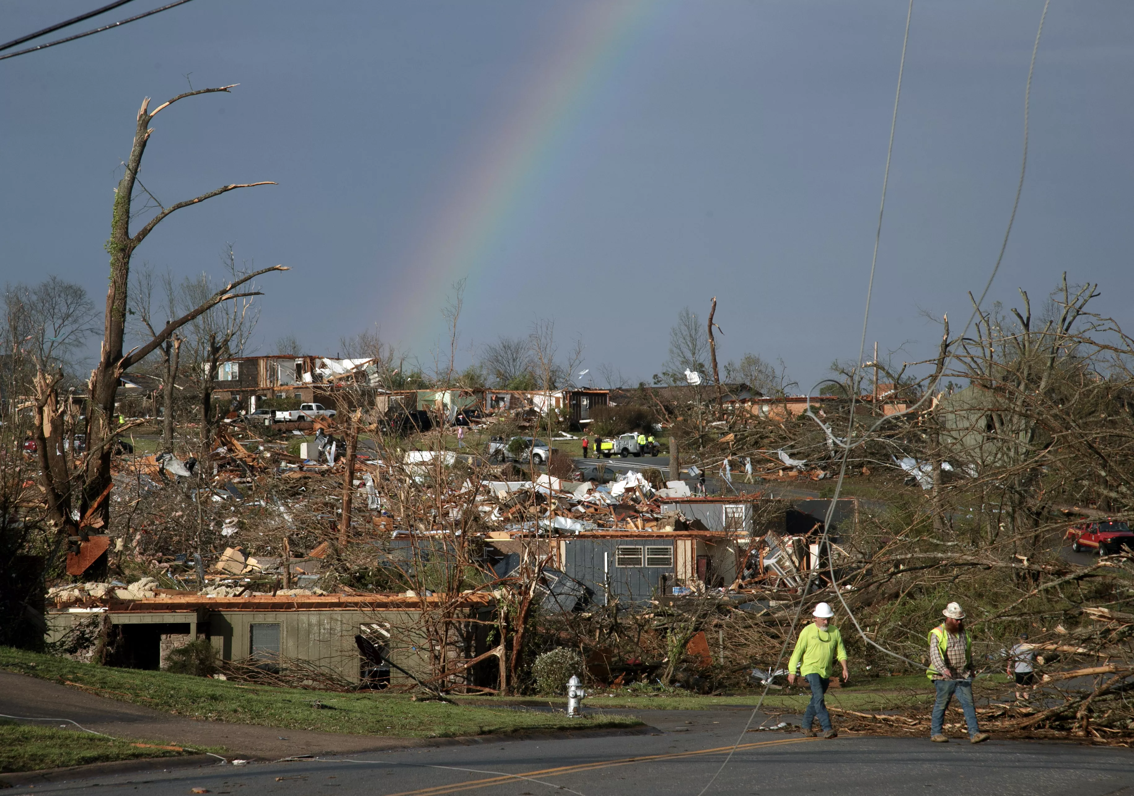 Images Show Little Rock, Arkansas Before and After Devastating Tornado - Vimarsana News