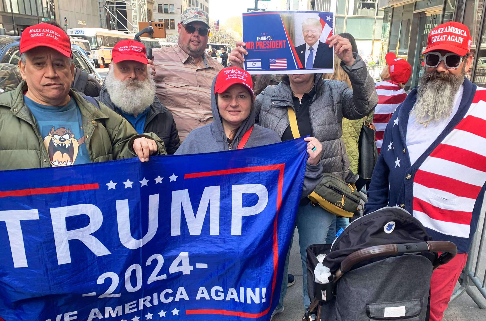 Meet the Trump Supporters Protesting His Indictment