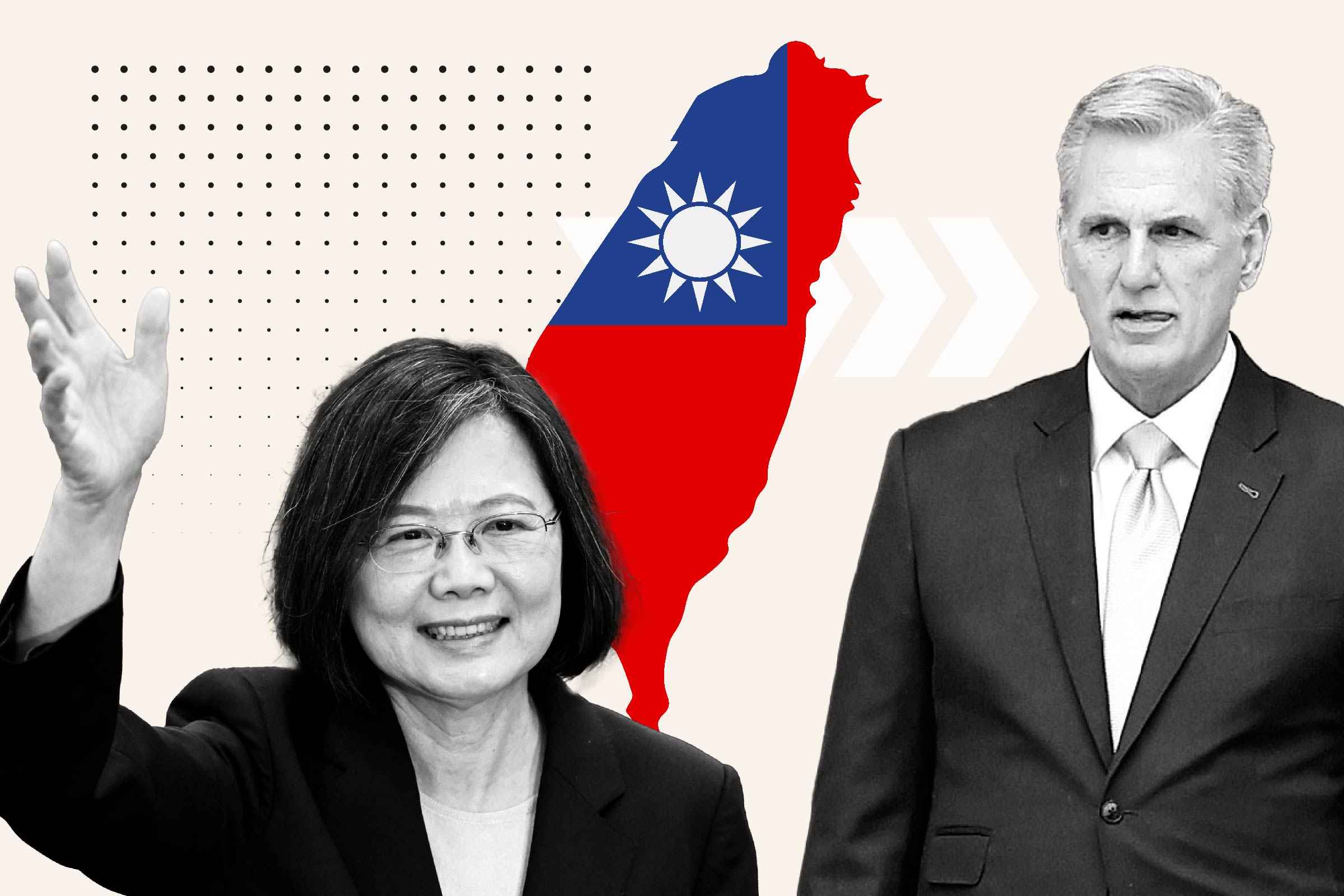 U.S. Embraces Taiwan's President as China's Shadow Looms Large thumbnail