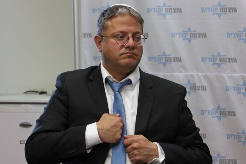 Menteri Keamanan Nasional Israel Itamar Ben-Gvir