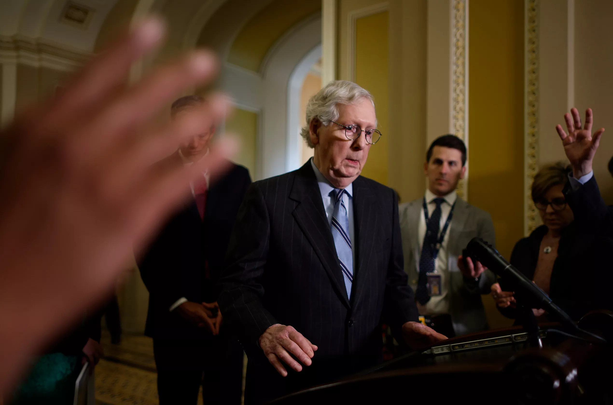 McConnell Ignores Trump's Arrest - Vimarsana News