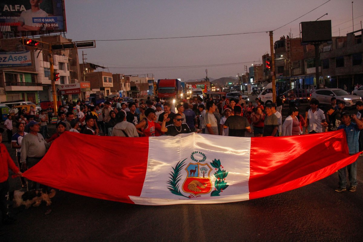 Peru protesters