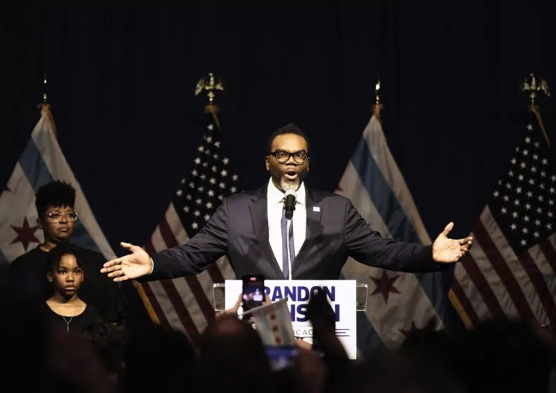 Brandon Johnson Wins Chicago Mayor's Race