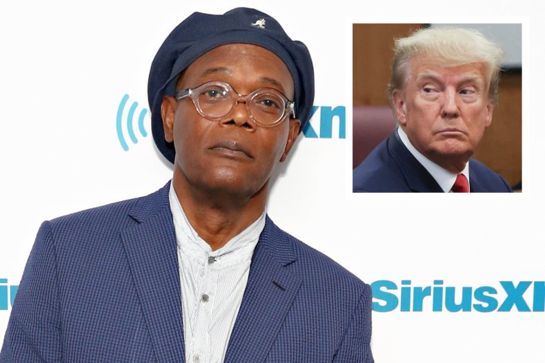 Samuel L. Jackson cracks Donald Trump joke