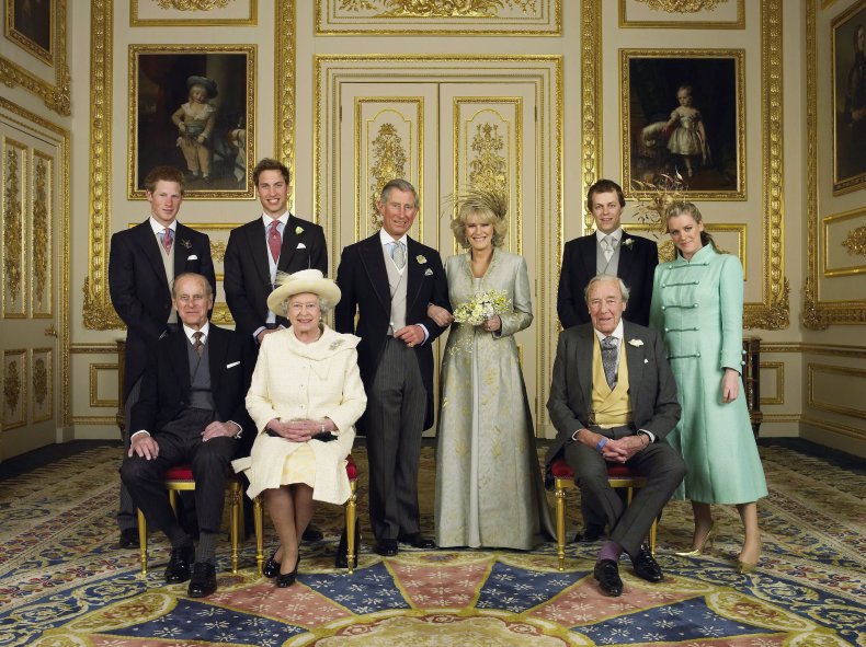 King Charles and Queen Camilla Wedding Portrait