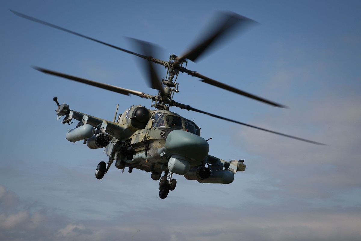 Russian Ka-52 Helicopter Obliterated in 'Edelweiss' Brigade Strike