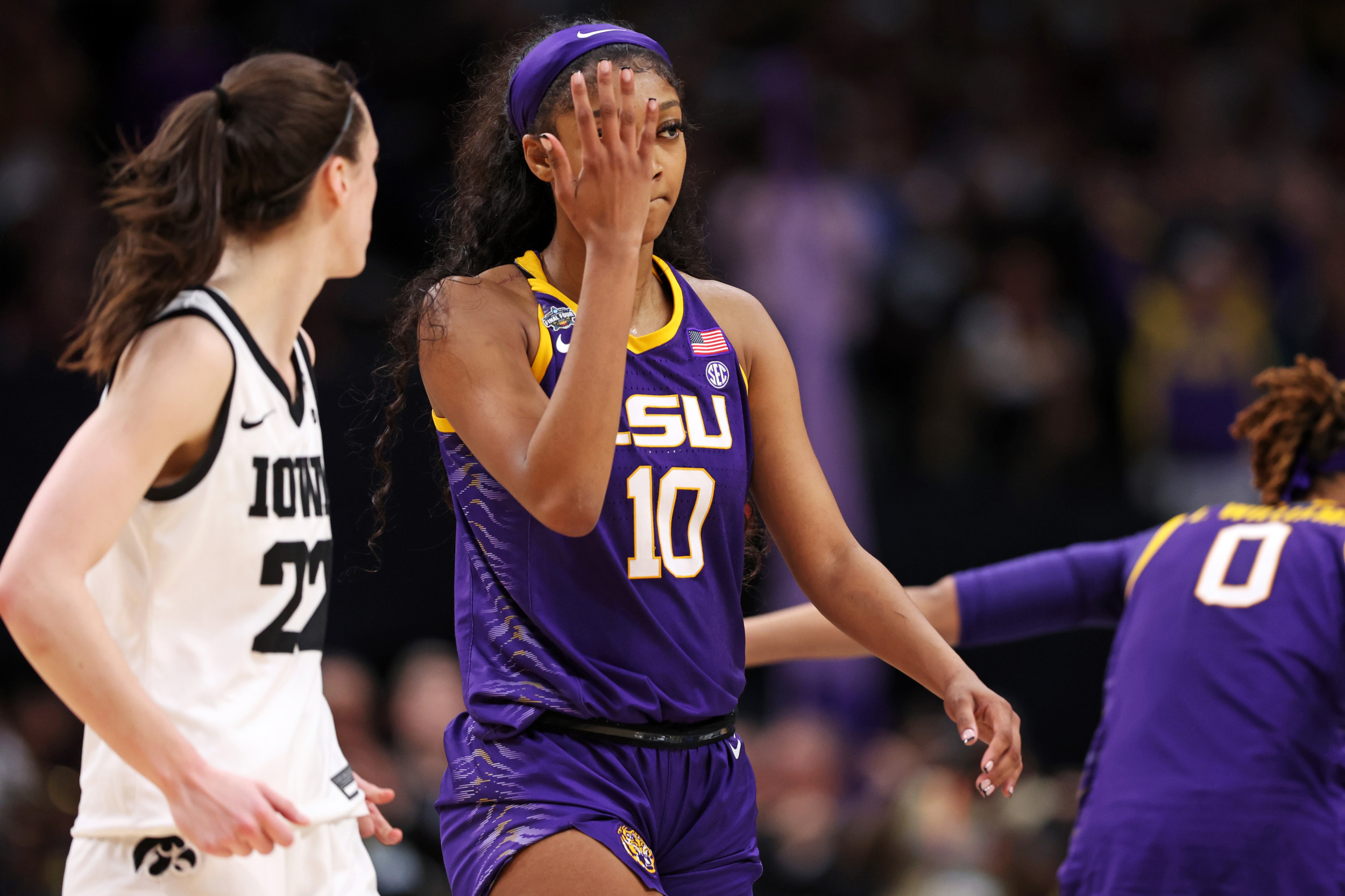 Angel Reese Reenacts Infamous Hand Gesture In Video During LSU Parade ...