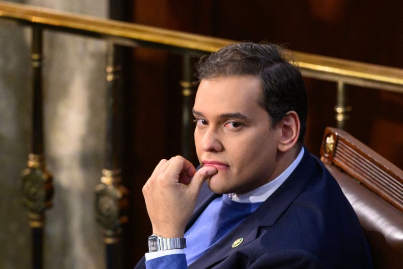 George Santos in the House of Representatives