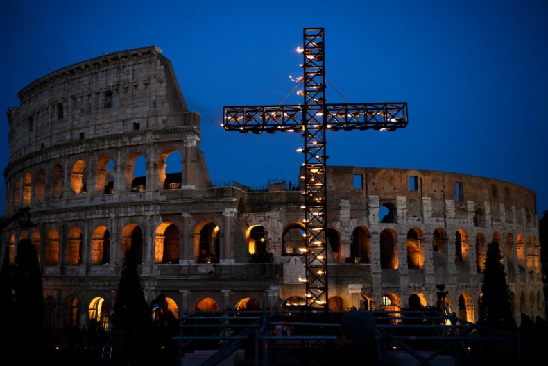 Via Crucis in Rome