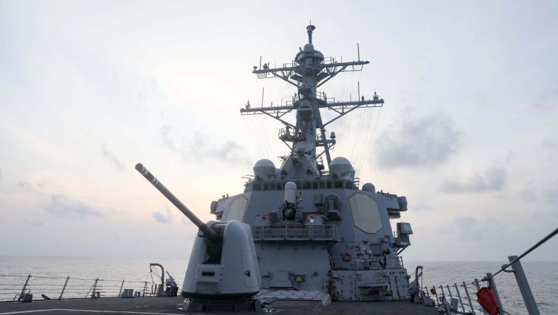 U.S. Destroyer Operates Near China's Artificial Island