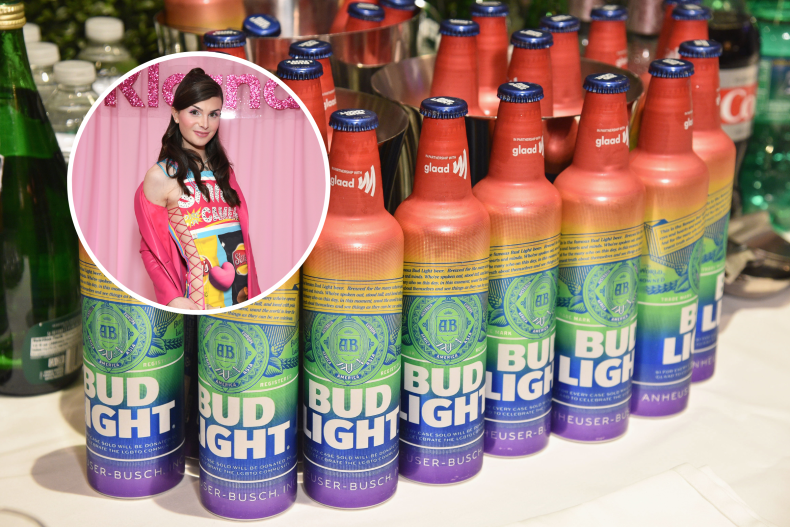 Bud Light Rainbow Bottles Dylan Mulvaney Klarna