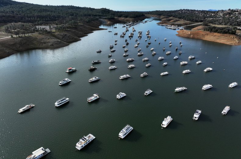 Massive Recovery Lake Oroville California