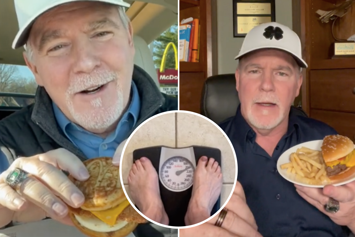 Kevin Maginnis, McDonald's diet