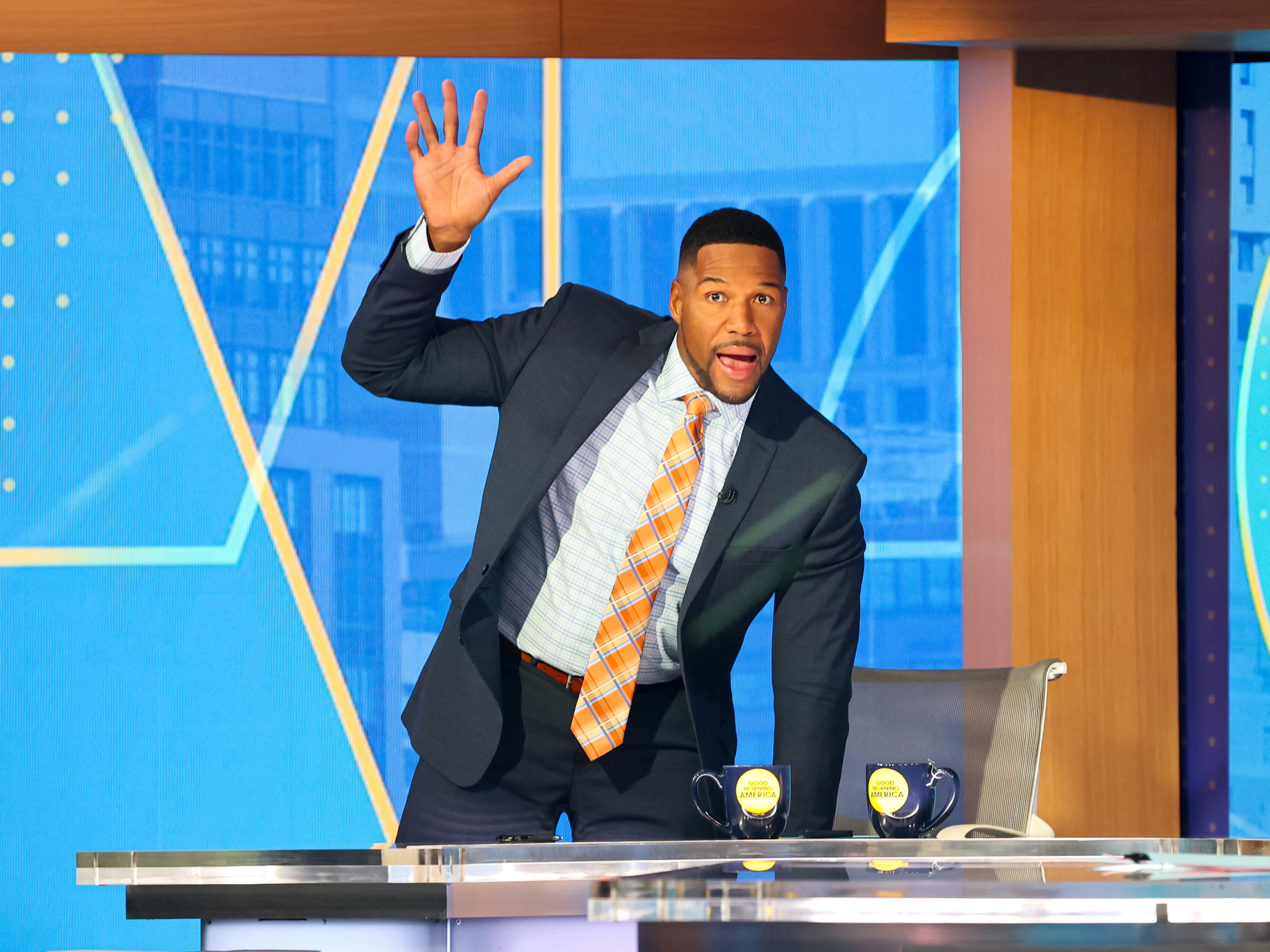 Michael Strahan to have number retired by New York Giants - Good Morning  America