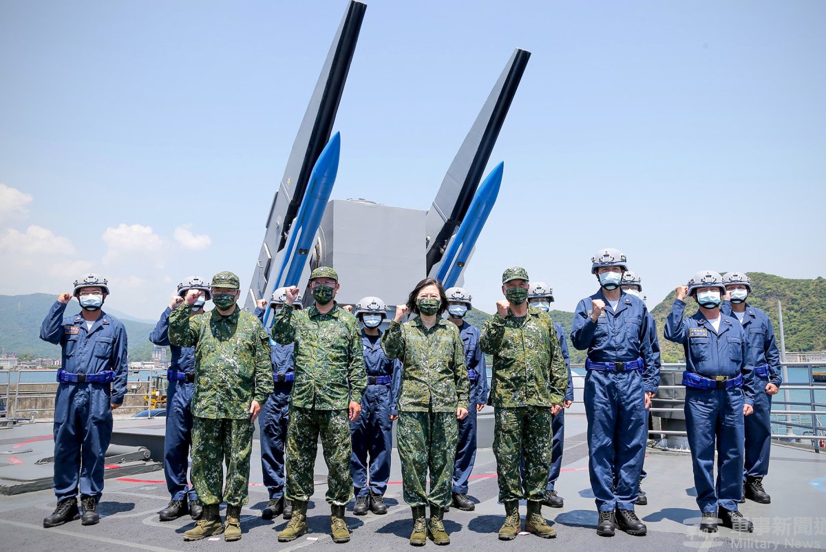 Tsai Ing-wen military exercise