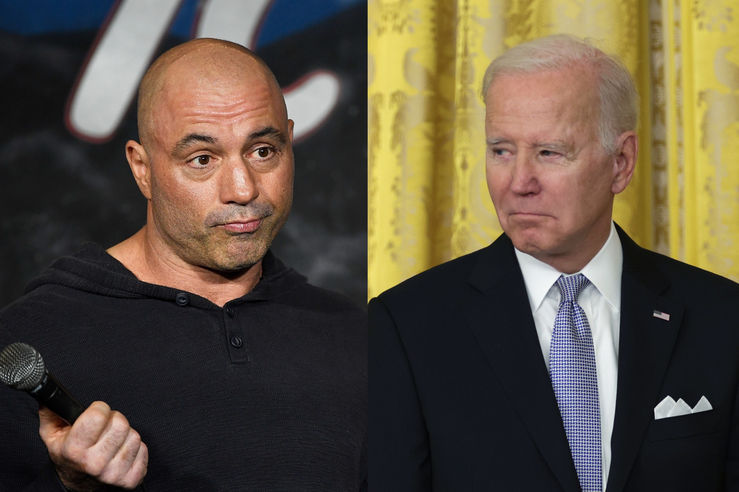 Joe Rogan Mocks President Joe Biden—'Can't Form A Sentence' - Newsweek