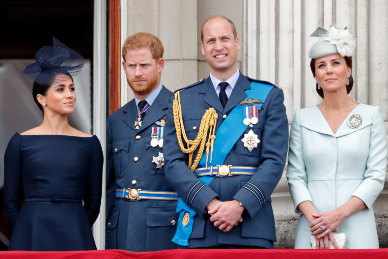 Prince Harry, Meghan Markle, William and Kate