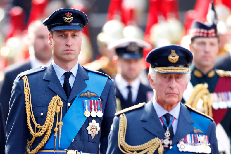 Prince William and King Charles III
