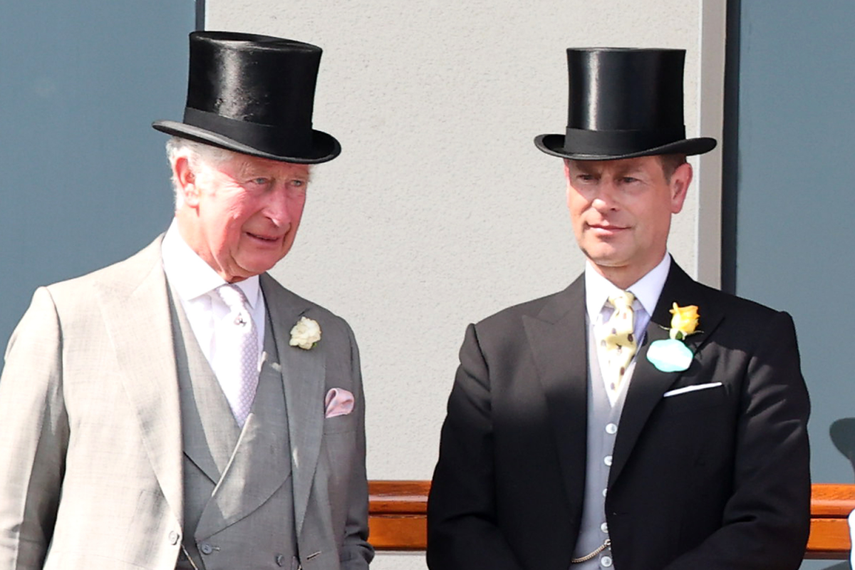 King Charles and Prince Edward